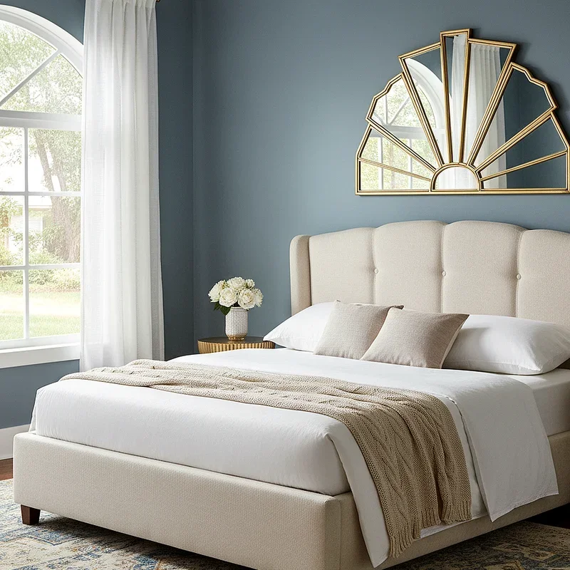 Mirror Above Bed Ideas