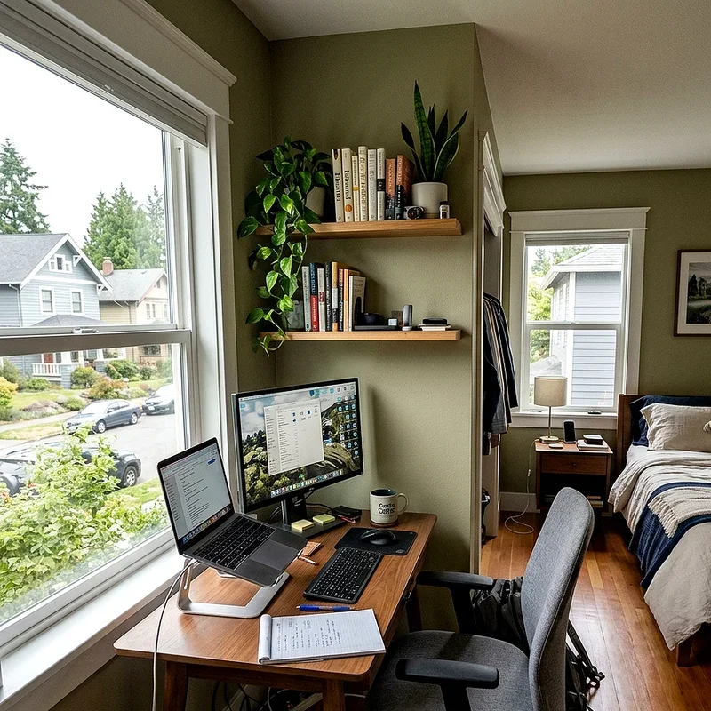 Bedroom Office Ideas