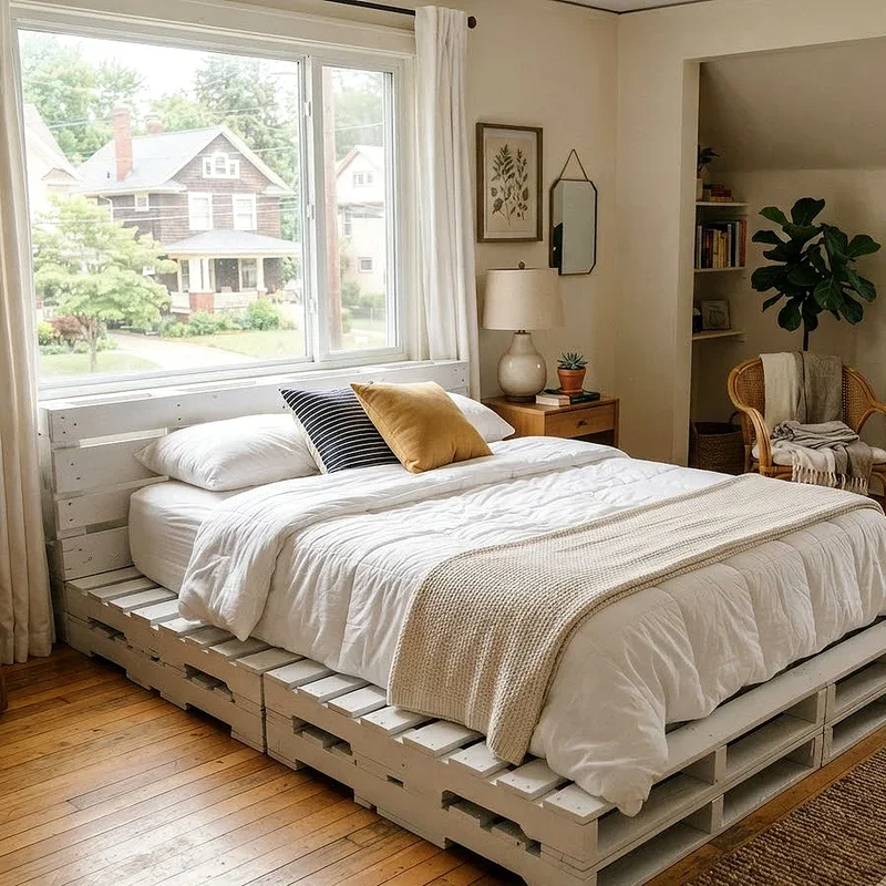 DIY Pallet Bed Frame Ideas