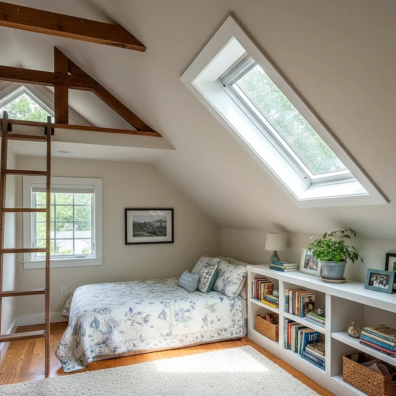 Small Attic Bedroom Ideas