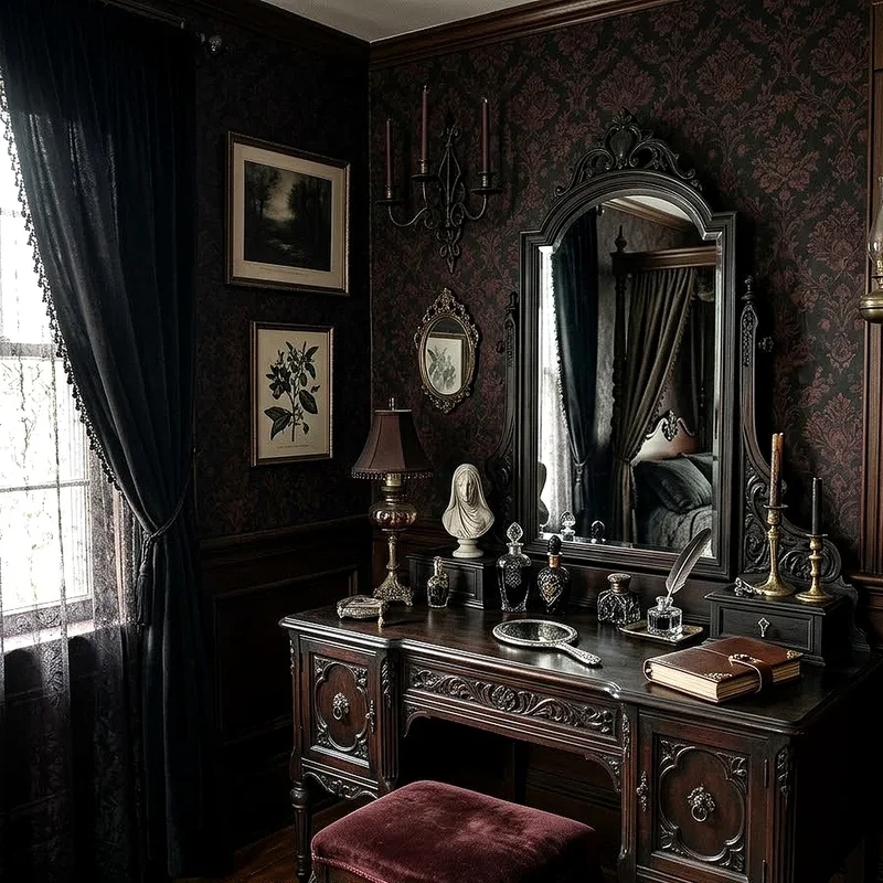 Victorian Gothic Bedroom Ideas