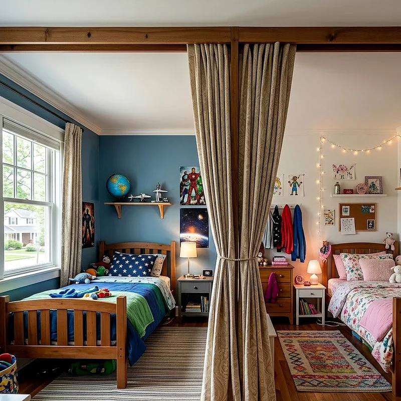Boy and Girl Shared Bedroom Ideas