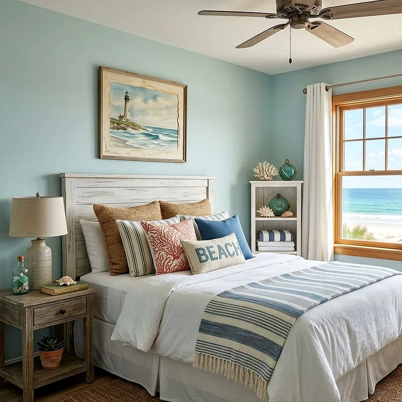 15 Beach Theme Bedroom Decor Ideas to Create Seaside Vibes