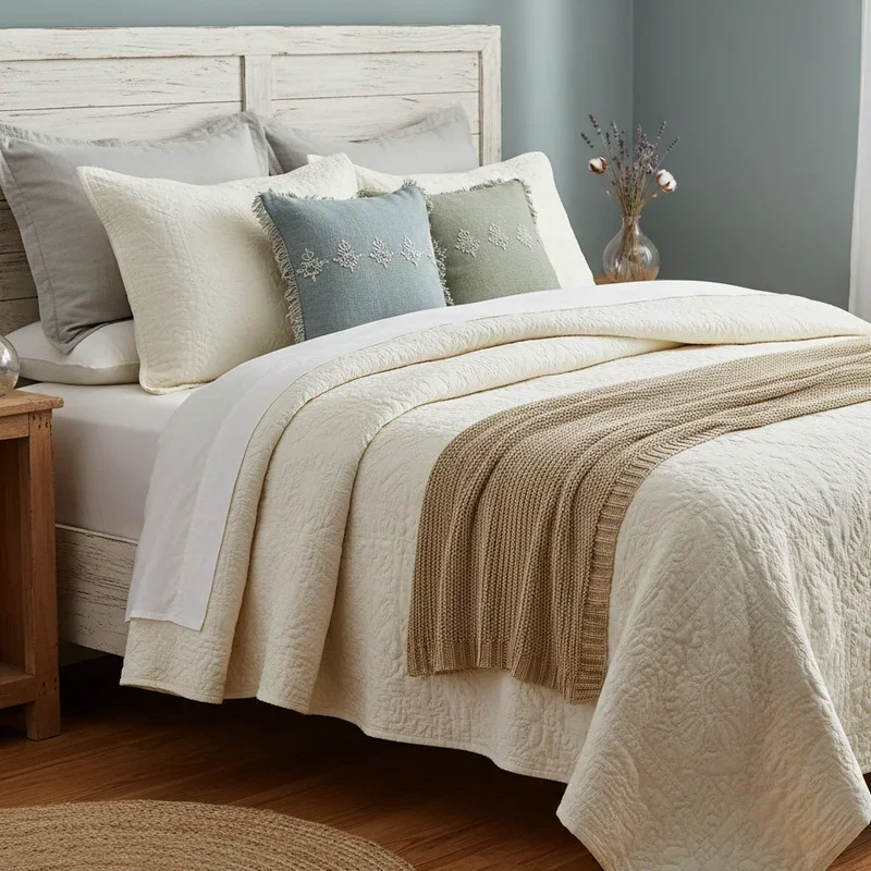 Farmhouse Bedding Ideas