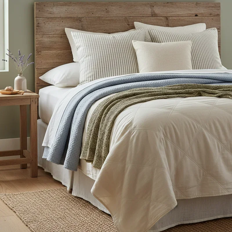 Farmhouse Bedding Ideas