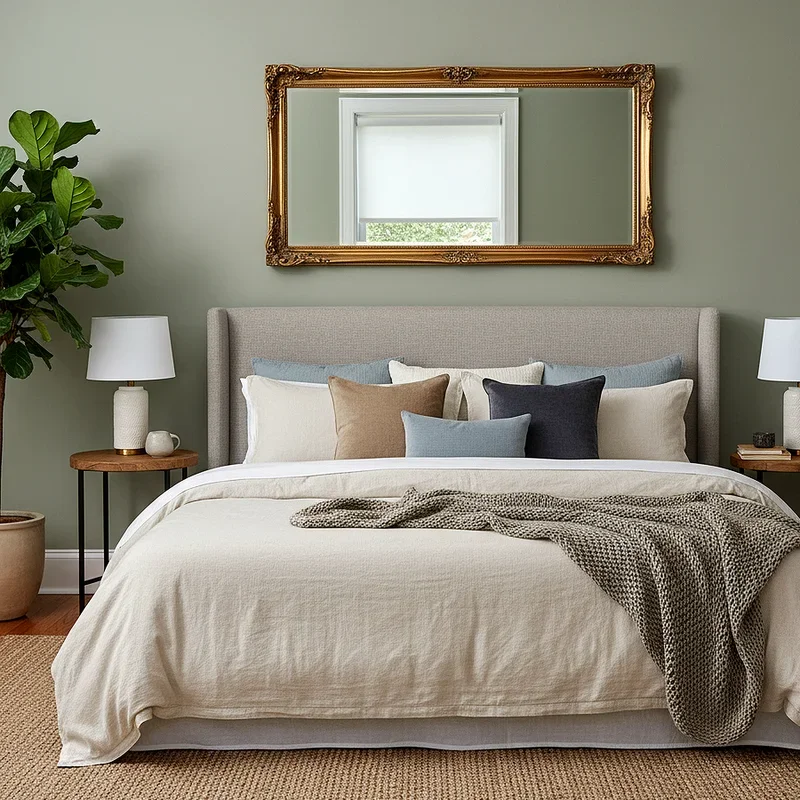 Mirror Above Bed Ideas