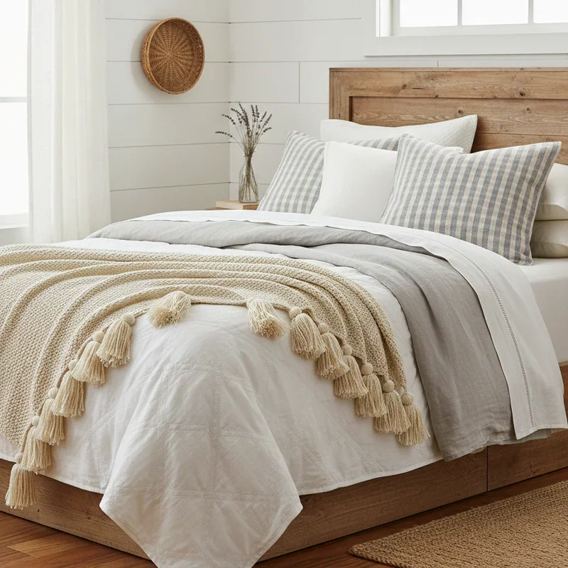 15 Farmhouse Bedding Ideas for a Cozy Rustic Bedroom