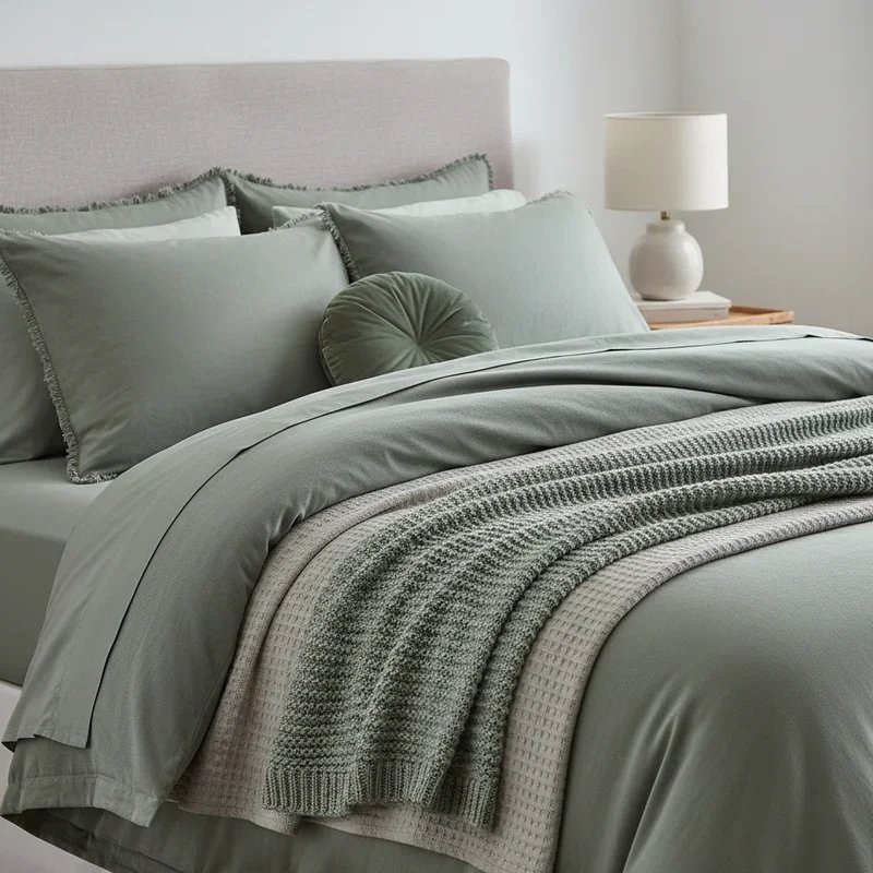 Sage Green Bedding Ideas