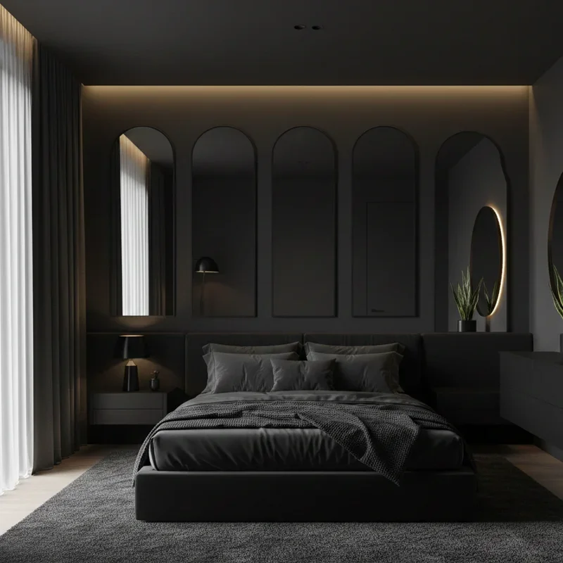 Black Bedroom Ideas