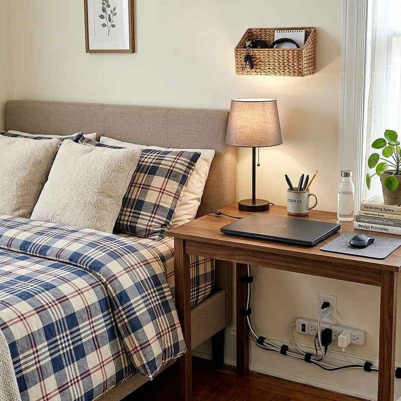 Desk Next to Bed Ideas