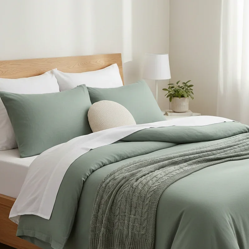 Sage Green Bedding Ideas