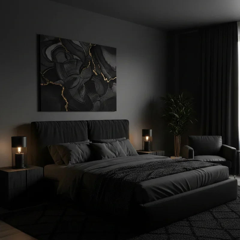 15 Black Bedroom Ideas to Create a Dramatic Cozy Look