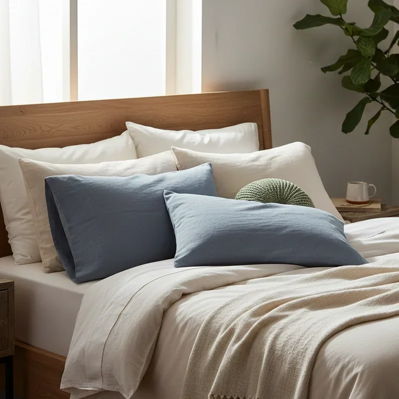 Bed Pillow Arrangement Ideas