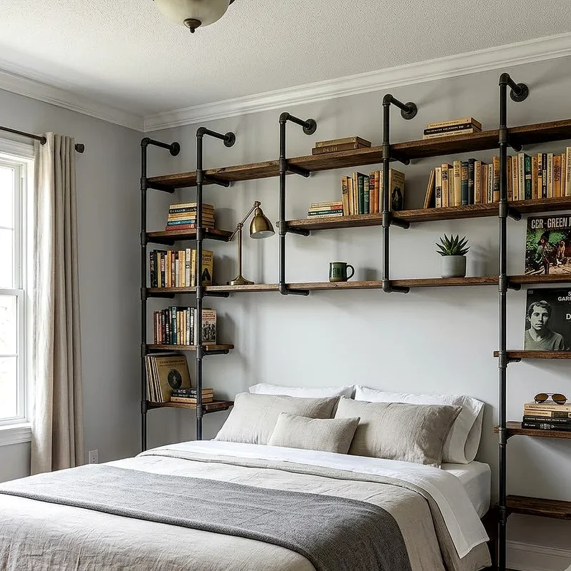 Over Bed Storage Ideas