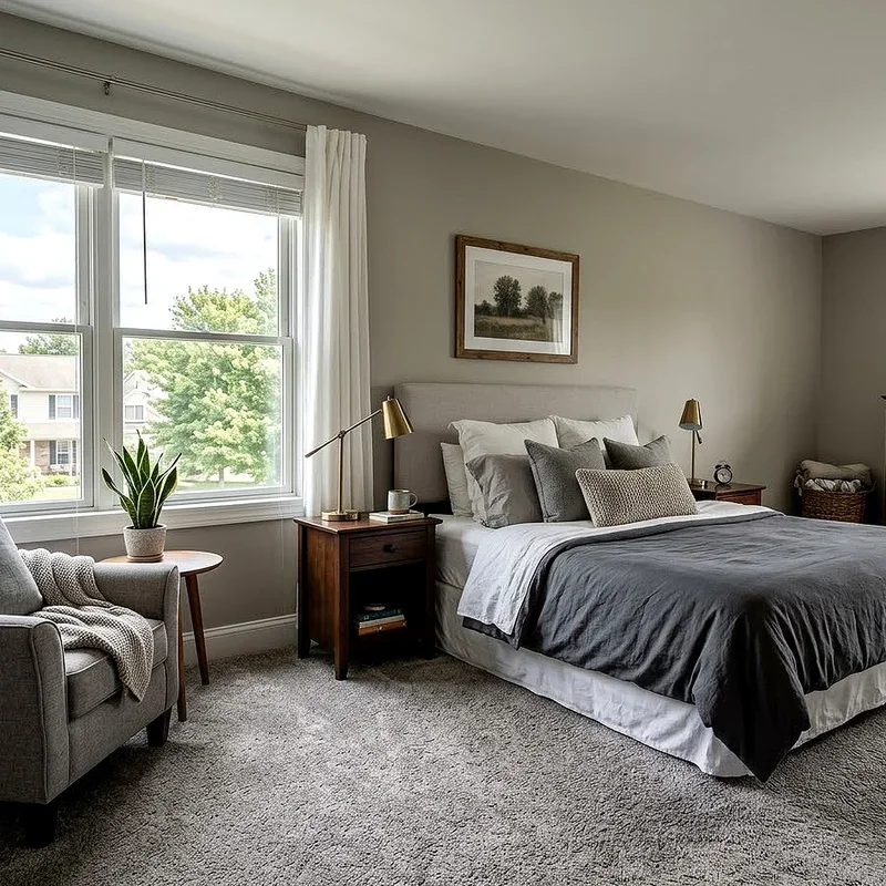 Grey Carpet Bedroom Ideas