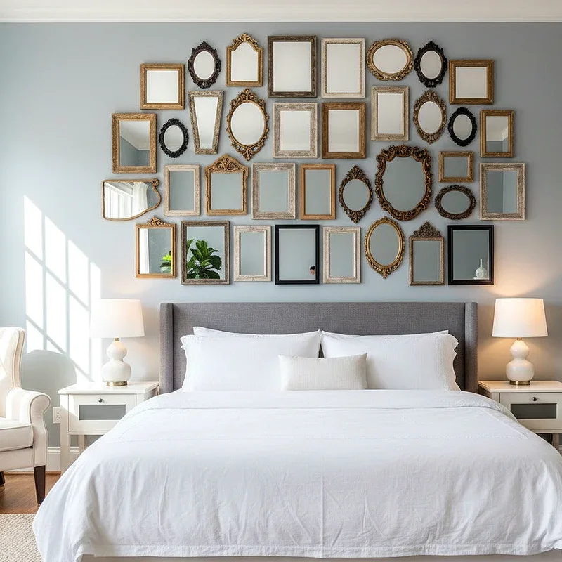 Mirror Above Bed Ideas