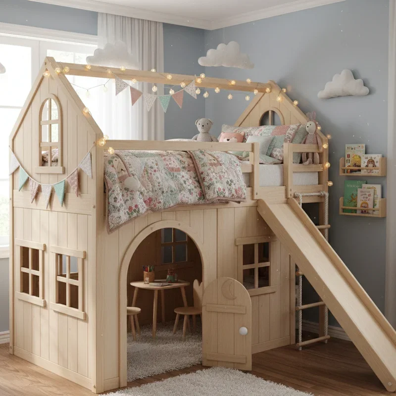 Girl Loft Bed Ideas