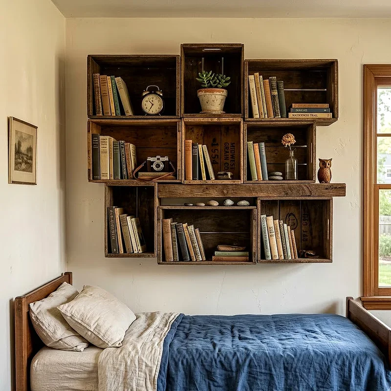 Bedroom Bookshelf Ideas