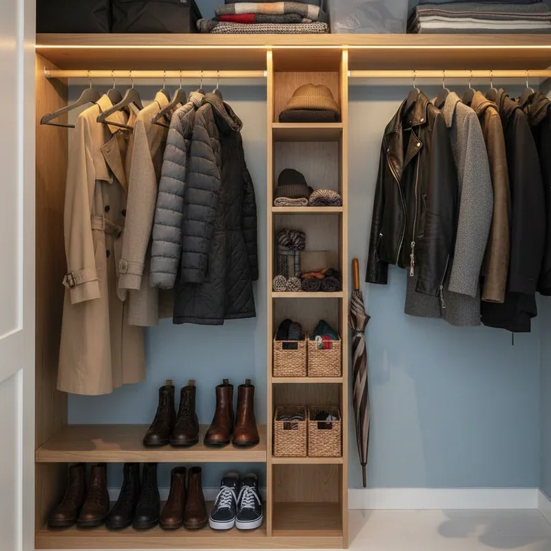 15 Coat Closet Ideas to Maximize Storage and Organization