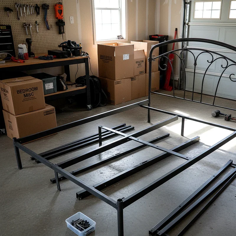 How to Take Apart a Bed Frame Step by Step Without Losing Your Mind