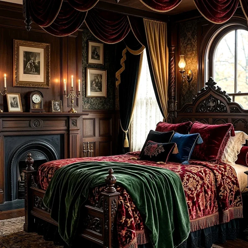 Victorian Gothic Bedroom Ideas