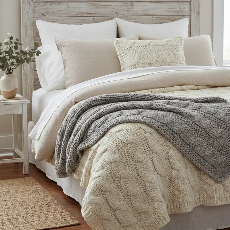 Farmhouse Bedding Ideas
