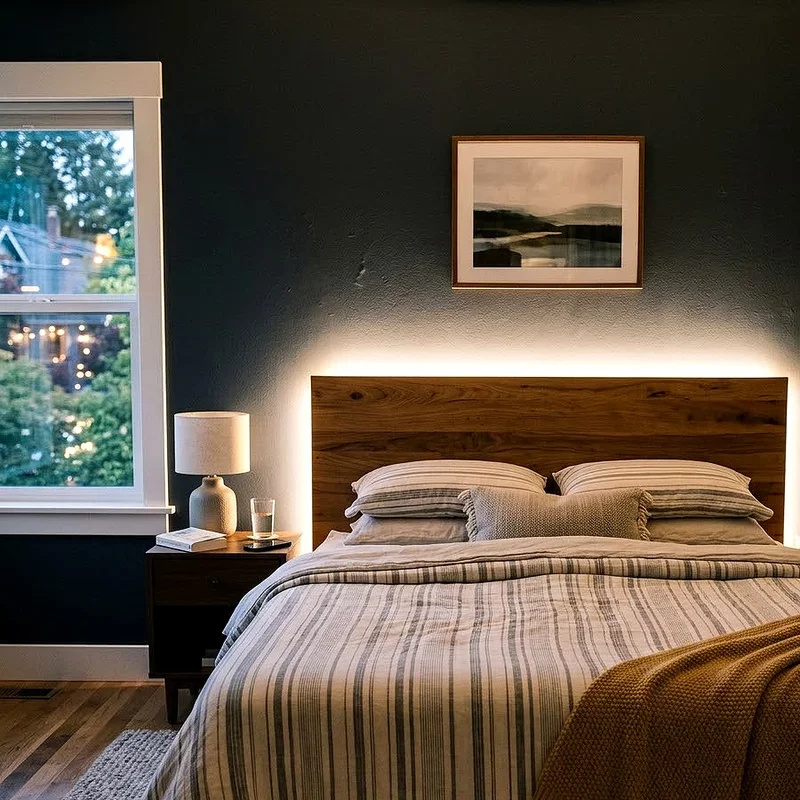 LED Lights Bedroom Ideas