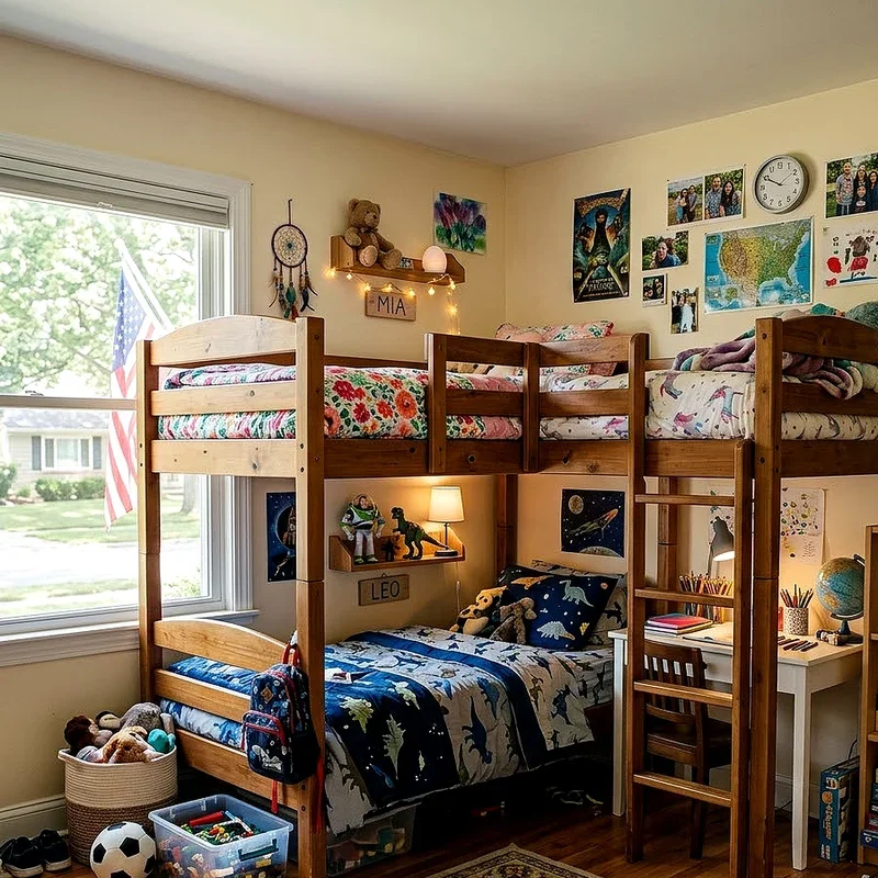 Boy and Girl Shared Bedroom Ideas