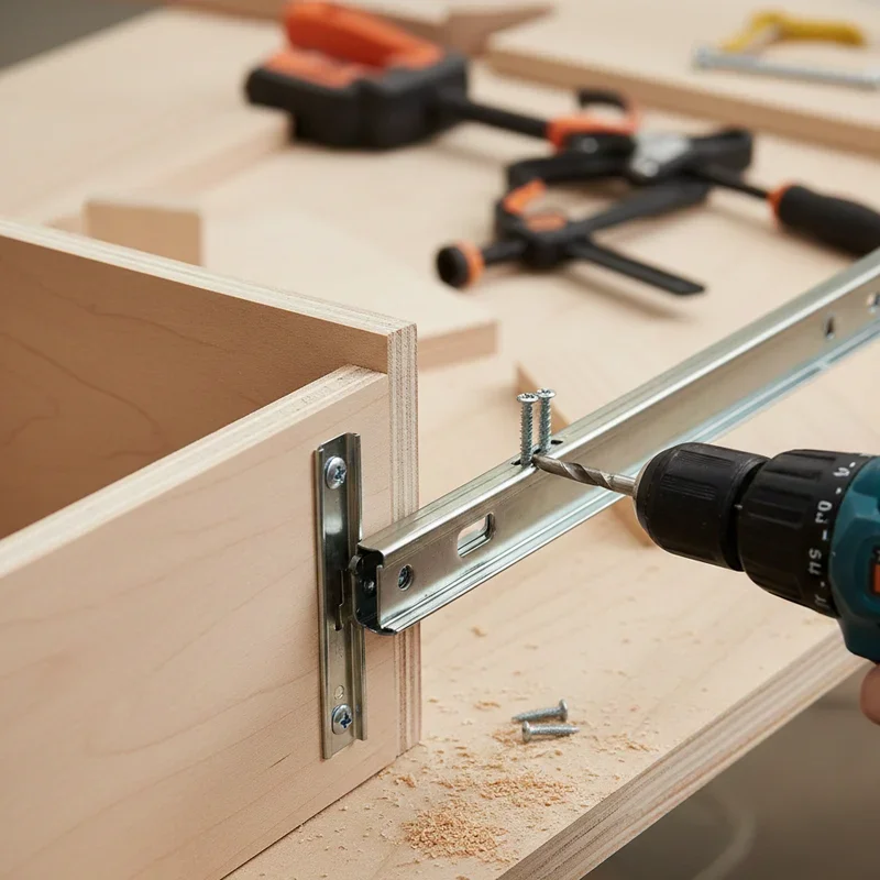 How to Install Drawer Slides