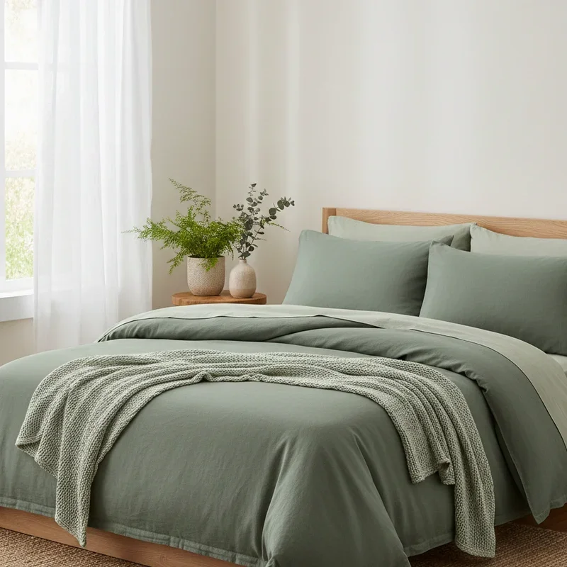 Green Bedding Ideas