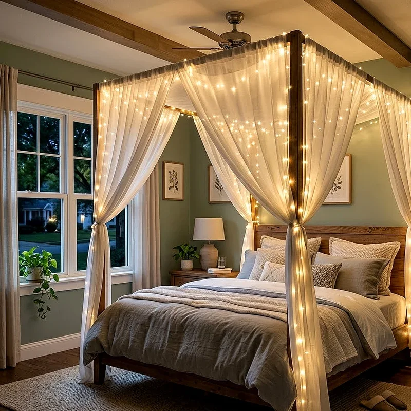 LED Lights Bedroom Ideas