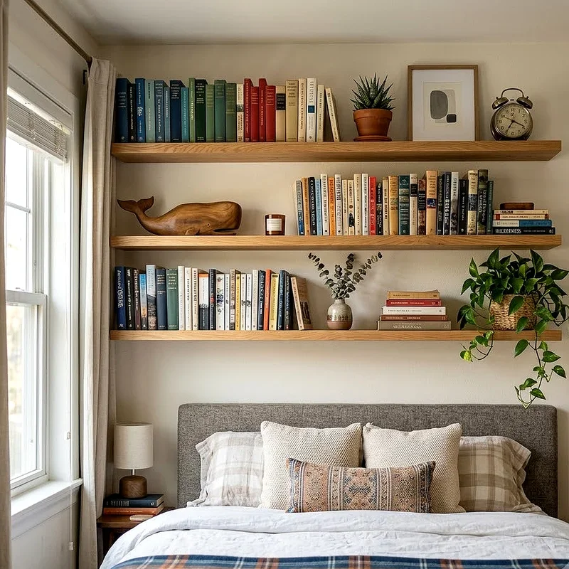Bedroom Bookshelf Ideas