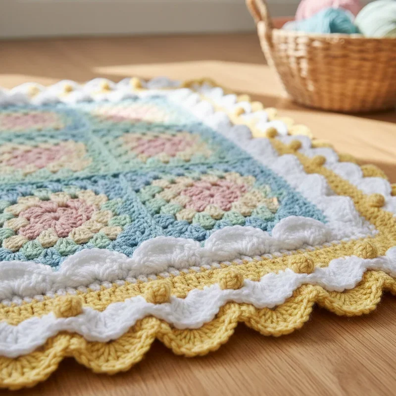 Crochet Blanket Border Ideas