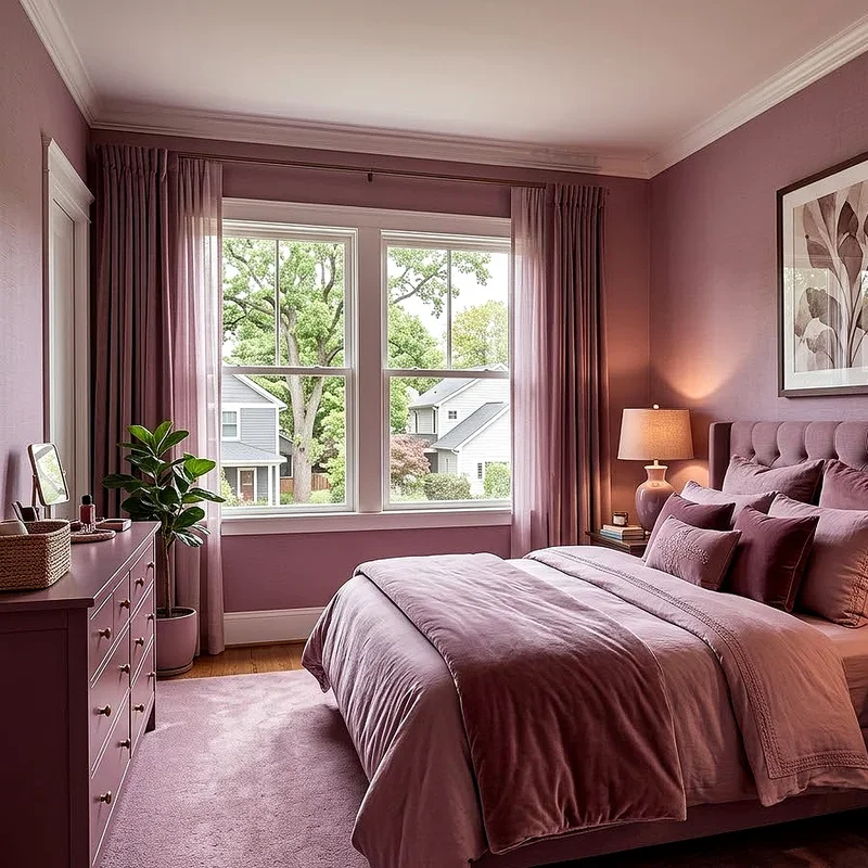 Mauve Bedroom Ideas