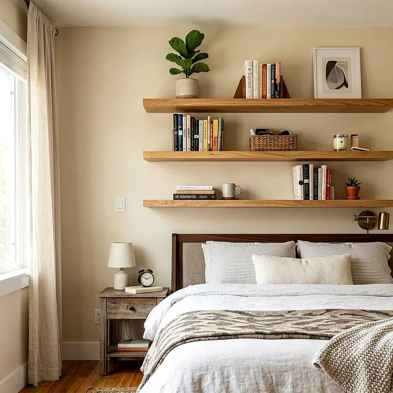 Over Bed Storage Ideas