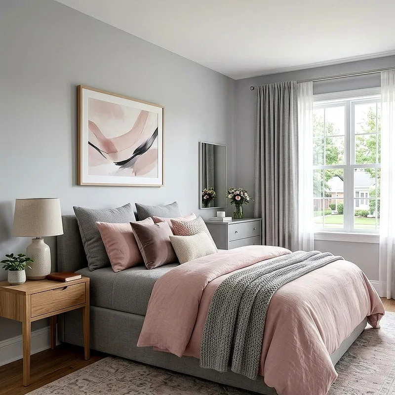 15 Pink and Gray Bedroom Ideas for a Stylish Retreat