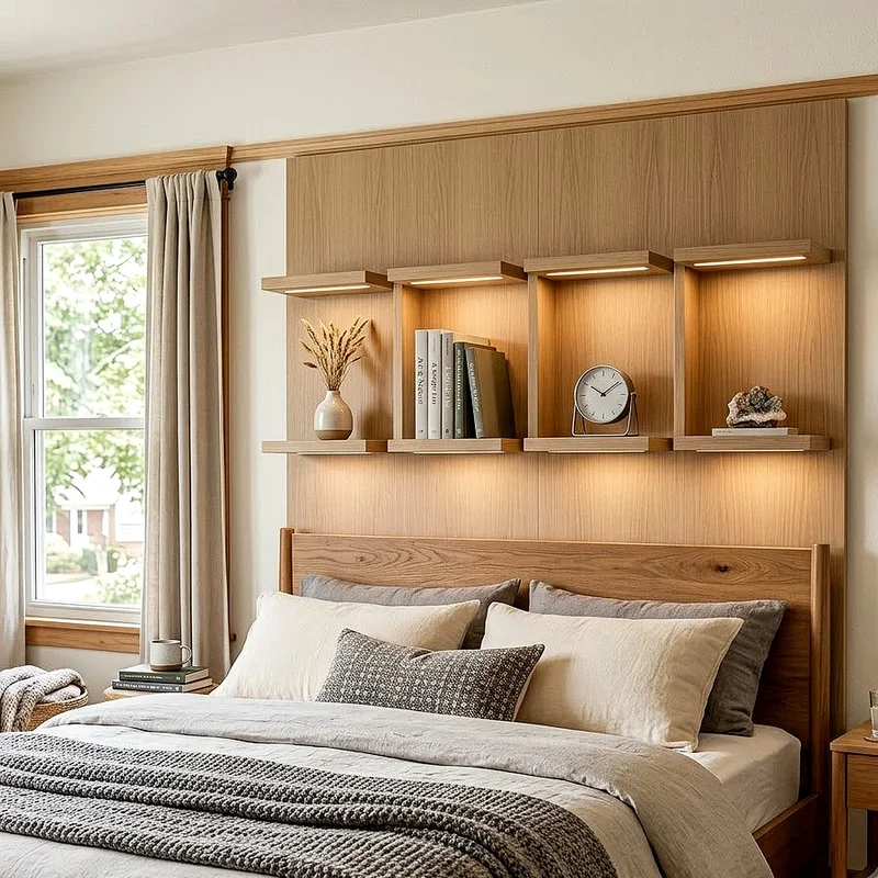 Over Bed Storage Ideas