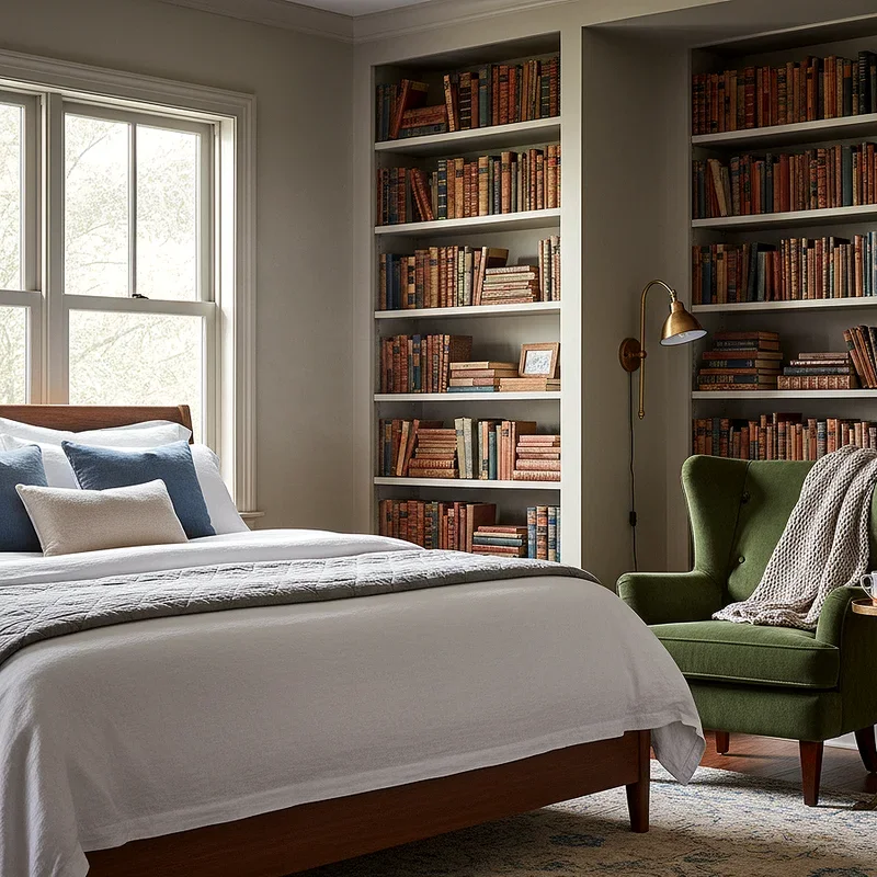 Library Bedroom Ideas