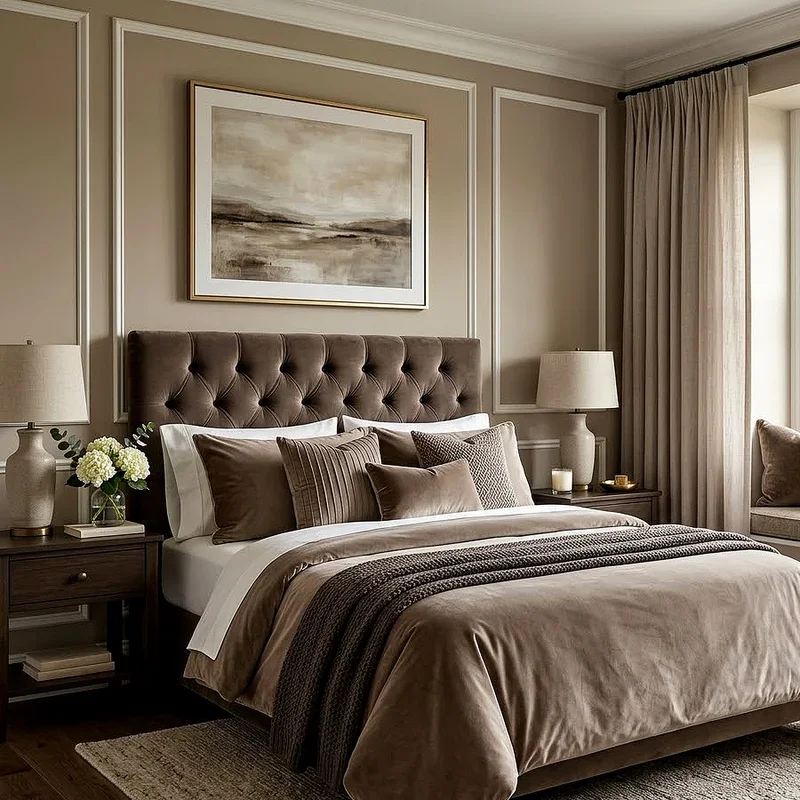 Taupe Bedroom Ideas