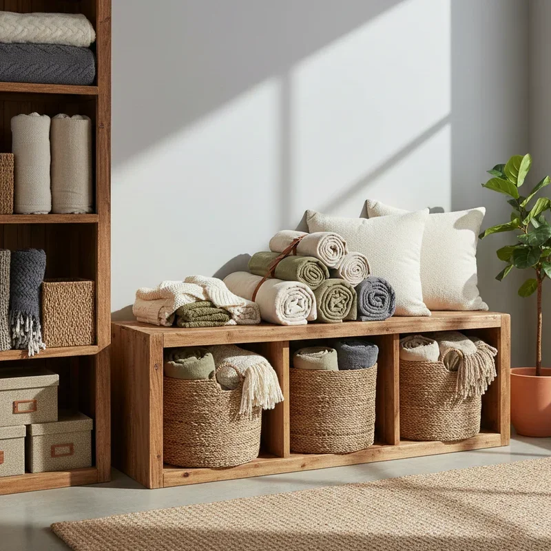 Blanket Storage Ideas