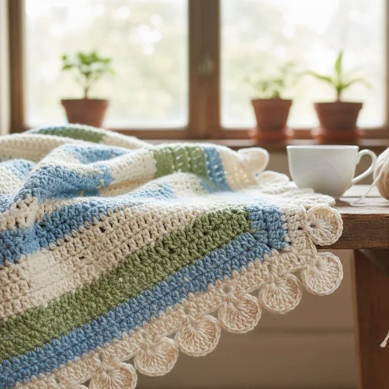 Crochet Blanket Border Ideas