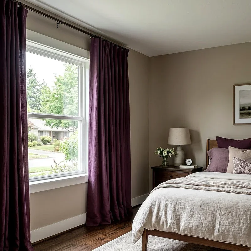 Plum Bedroom Ideas