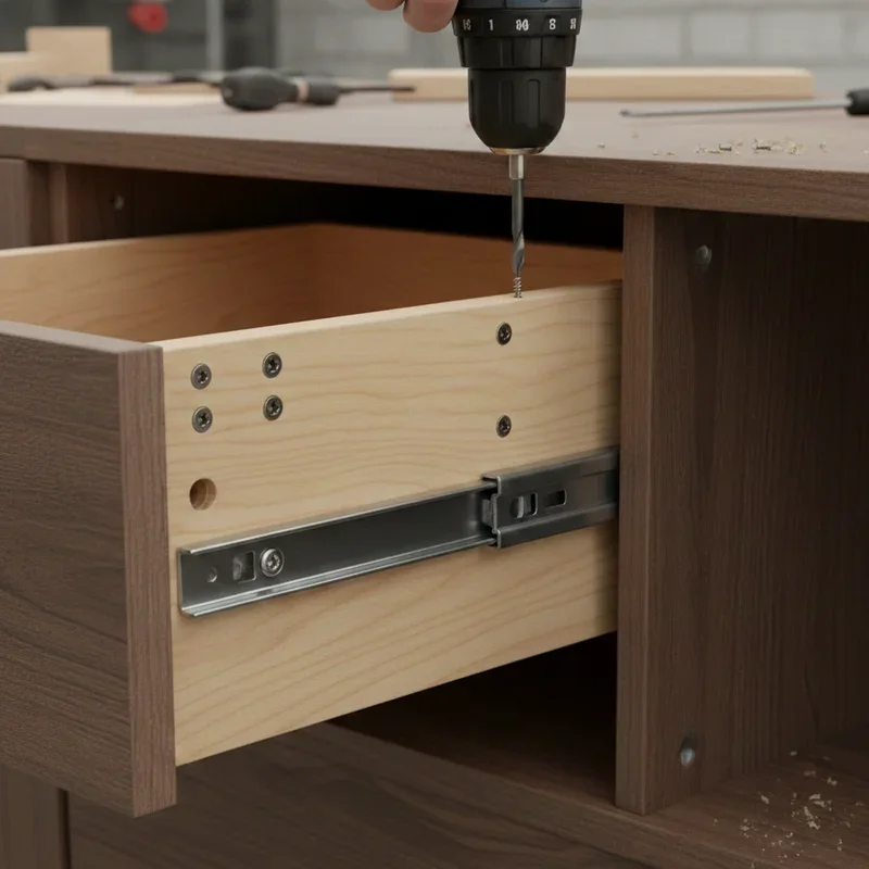 How to Install Drawer Slides