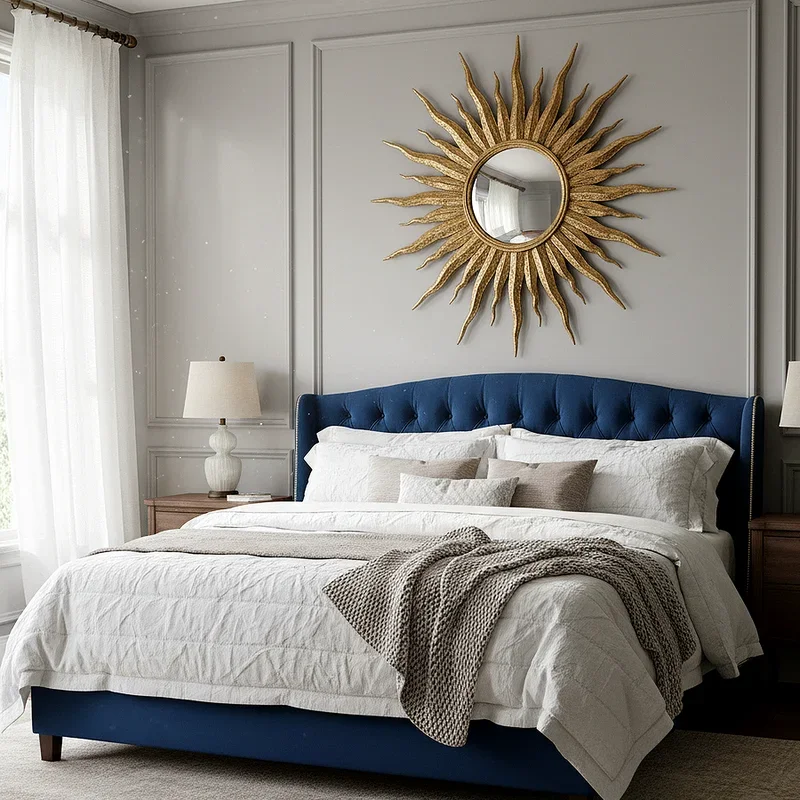 Mirror Above Bed Ideas