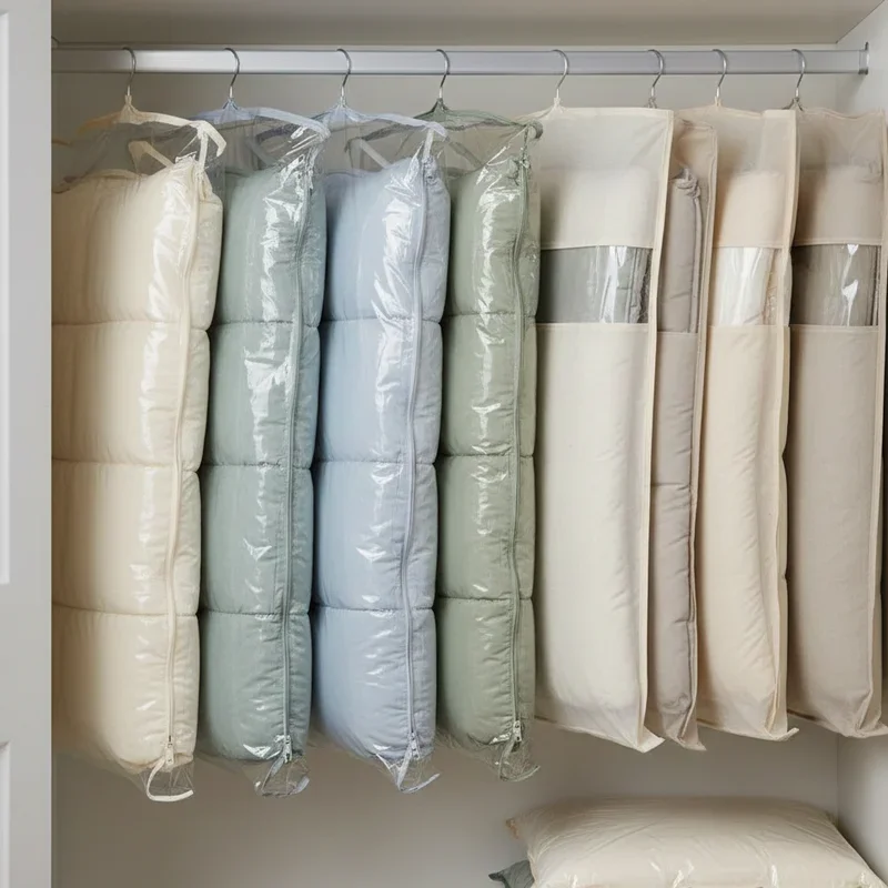 Comforter Storage Ideas