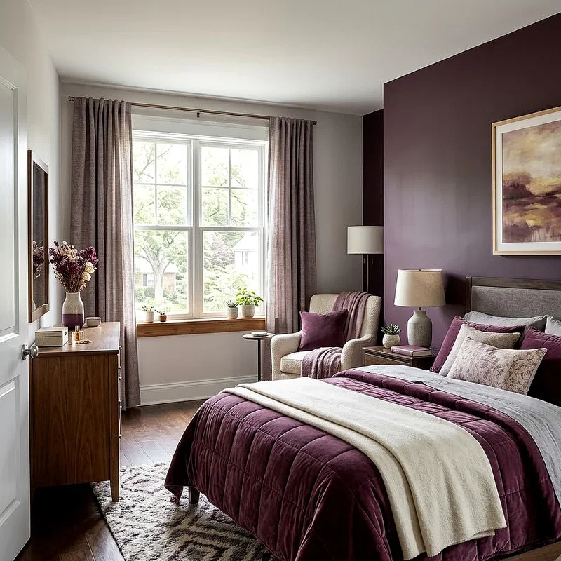 15 Plum Bedroom Ideas for a Cozy and Elegant Retreat