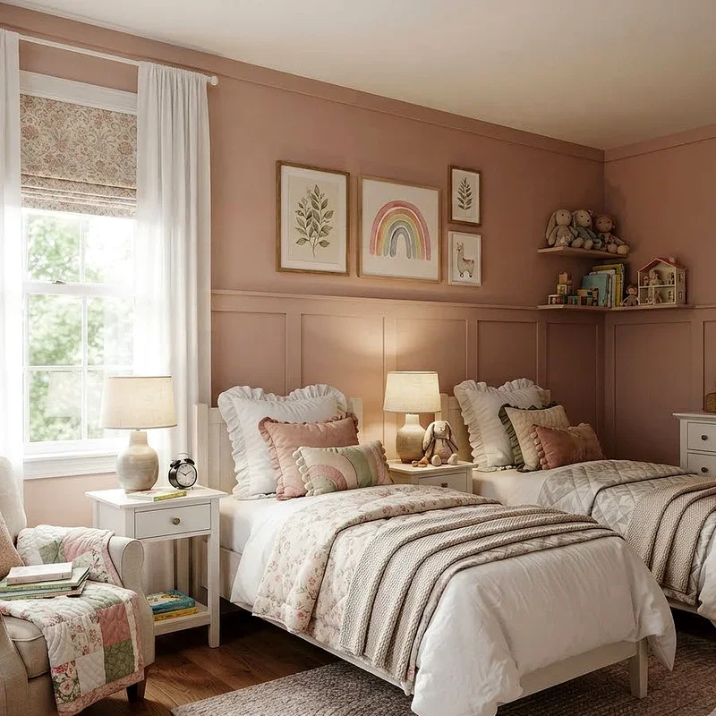 15 Twin Girl Bedroom Ideas for Stylish Shared Spaces