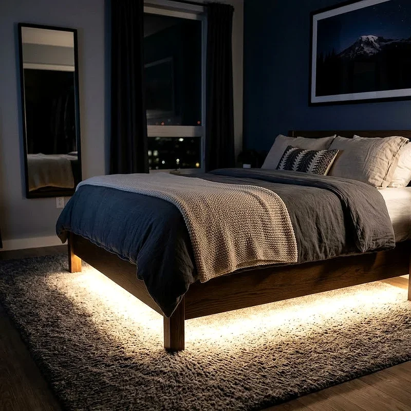 LED Lights Bedroom Ideas