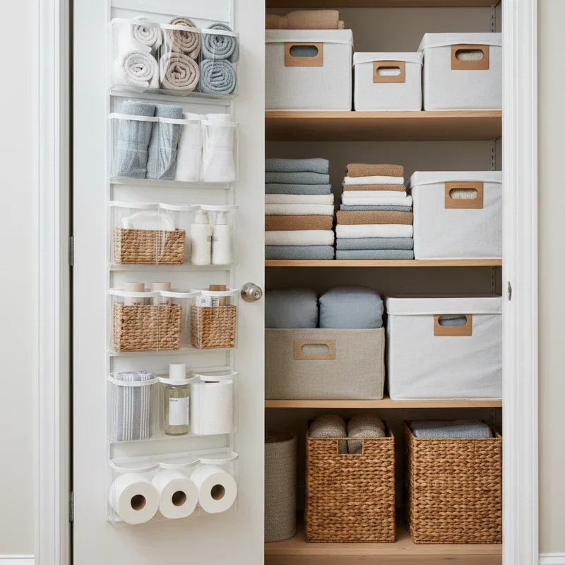 Linen Closet Organization Ideas