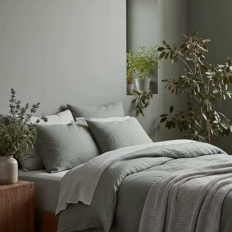 Sage Green Bedding Ideas